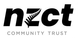 NZCT logo black background